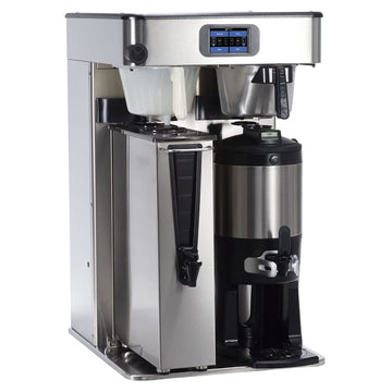 54100.0100 ITCB TWIN HV PE Infusion Series High Volume Tea/Coffee Brewer by Bunn – Plastic, Stainless