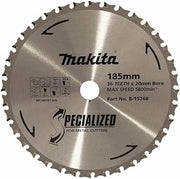 Makita B-15768 TCT 36T Metal Cutting Circular Saw Blade, 18.5 cm Diameter x 20 mm Bore