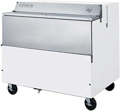 Beverage Air Commercial Kitchen SMF49HC-1-W Milk Cooler/Station