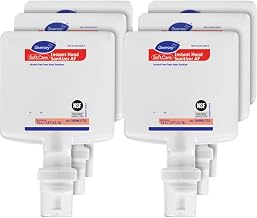 Diversey Soft Care Instant Hand Sanitizer, Alcohol Free Foam, 1.3 L, 6 Pack
