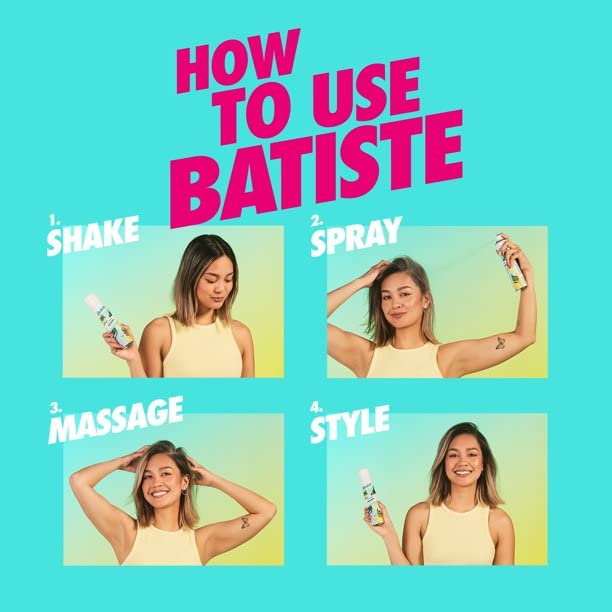 Shampoo Dry Blush 6.73 Ounce (199ml) by Batiste – 6.73 Ounce (Pack of 1), Pack of 11, Model 4324743555