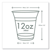 Vegware 12oz / Cold cup / Clear Cups