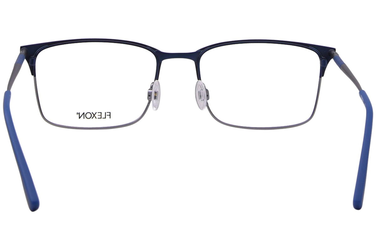 Eyeglasses E 1132 410 Matte Navy/Silver by Flexon – Matte Navy/Silver, Model E1132