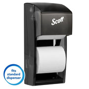 Scott Toilet Paper 80 roll 550 sheet 550 ft. by Kimberly-Clark – 550 Count (Pack of 1), Paper, White, Pack of 80, Model 04460-50