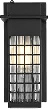 Palmer One Light Outdoor Wall Sconce Black