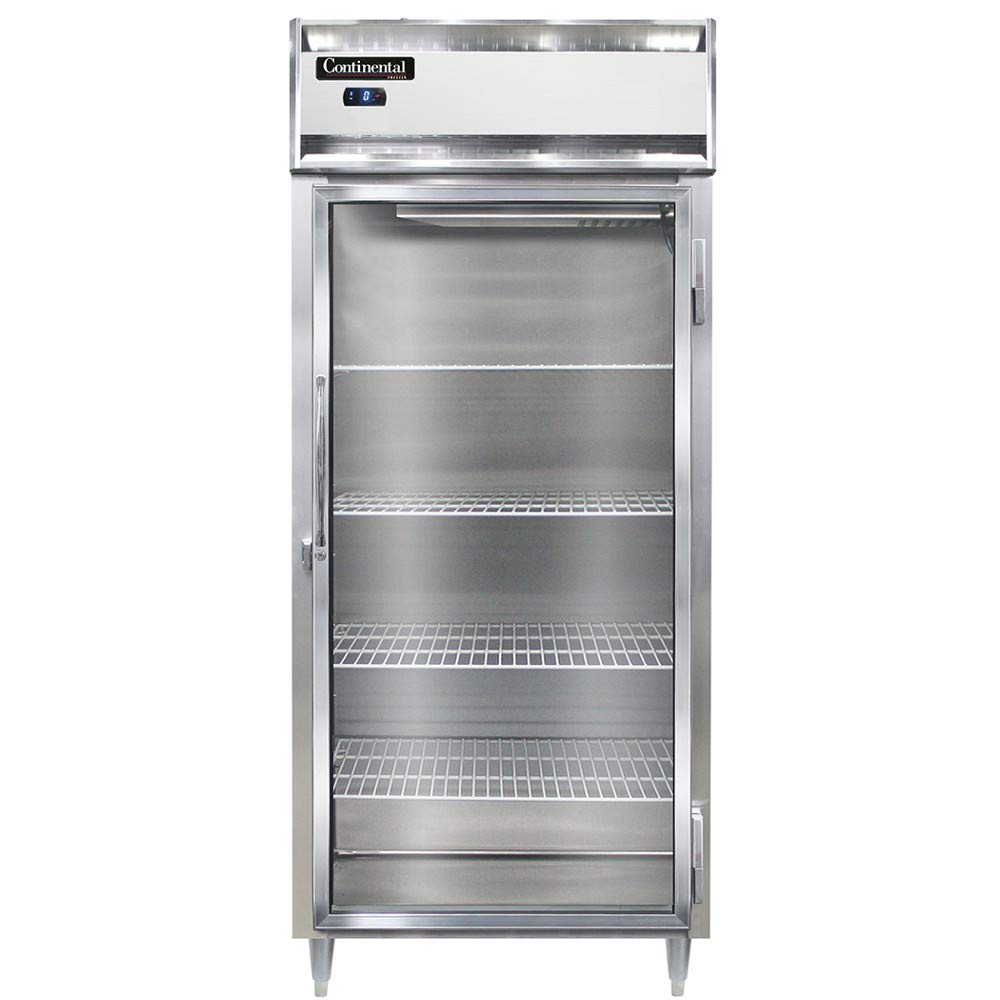 DL1FX-GD Designer Line Extra-Wide Single Section Reach In Glass Door Freezer by Continental Refrigerator – Commercial Grade