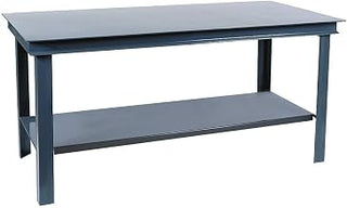 Durham HWB-3648-95 Super Heavy Duty Workbench, deep Shelf, Gray