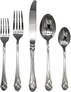 Mikasa Sweet Pea 18/8 Stainless Steel 5pc. Place Setting (Service for One)