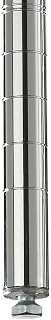 METRO Stationary Post For Open-Wire Shelving, 14-1/2" - Lot of 2