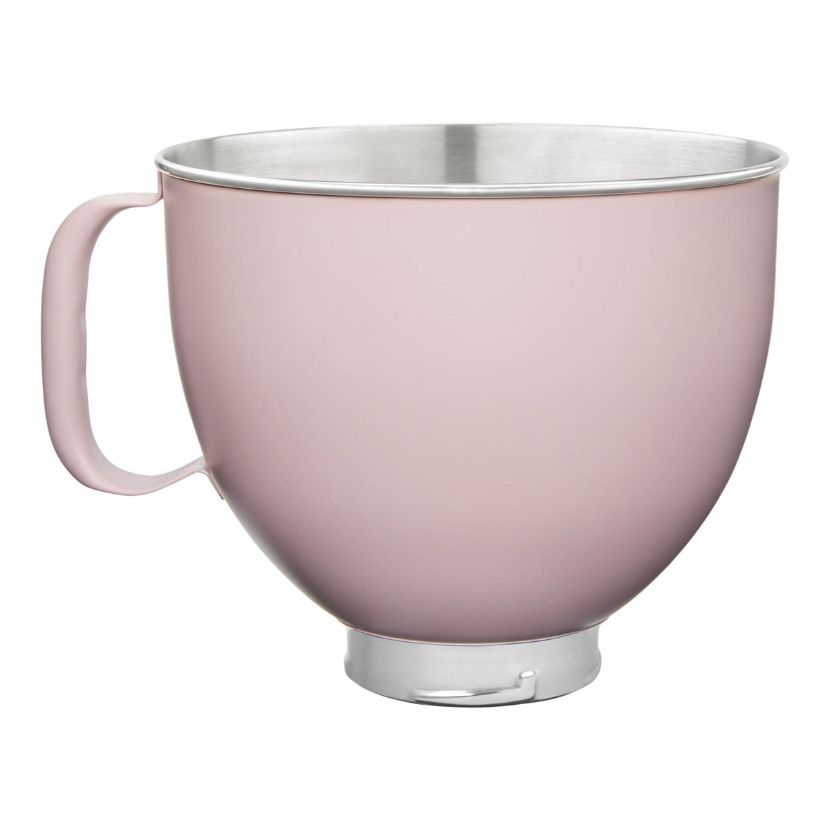 5 Quart Stainless Steel Stand Mixer Bowl by KitchenAid – 5-Quart, 5.0 quarts, Stainless Steel, Dried Rose, Model KSM5SSBDR