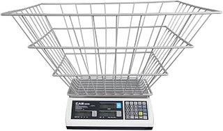 Digital Price Computing Scale w/Dual Display and Basket, 60 Lb. Cap.