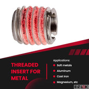 E-Z LOK 5/16"-24 IT, 1/2"-13 ET, 0.484" L / 5 / Pack of 5 Thread Locking Inserts