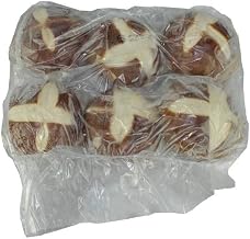 Maple Leaf Bakery Round Sliced Pretzel Bun -- 72 per case.