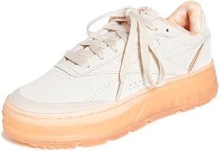 Reebok Women's x Madwomen Club C Double Sneakers, Sandtr/Sandtr/Sunwas, Off White, 9 Medium US