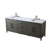 Mocha Brown Millie Bathroom Vanity by by Elegant Lighting – Solid wood and MDF, Mocha Brown, Model 5608093