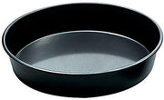 PADERNO World Cuisine 11 Inch by 1 3/8 Inch Blue Steel Cake Pan