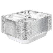 Stock Your Home 20 Pack / Silver / Without Lids Disposable Cookware