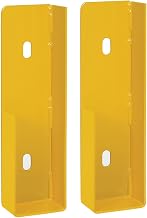 Global Industrial Bracket Kit in Pair for Drop-in Style, Steel, Yellow