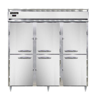 DL3W-PT-HD Designer Line Three Section Pass-Thru Heated Cabinet by Continental Refrigerator – Commercial Grade