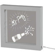 Simplee Lets Party Video Light Box by Adesso – Plastic, Silver, Model SL3725-22