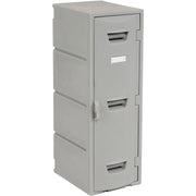 Box Locker for Double Tier by Remco Plastics – Plastic, Grey, Model 15701236001027
