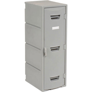 Box Locker for Double Tier by Remco Plastics – Plastic, Grey, Model 15701236001027