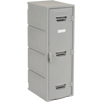 Box Locker for Double Tier by Remco Plastics – Plastic, Grey, Model 15701236001027