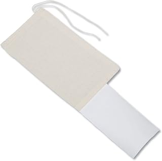 AbilityOne 1790089 Skilcraft Unbleached Cotton Mailing Bag, Natural, 4.5" x 8"