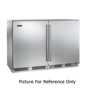 72"W 3 Section Low Profile Remote Refrigeration Back Bar Cabinet by Perlick – Model BBRLP72