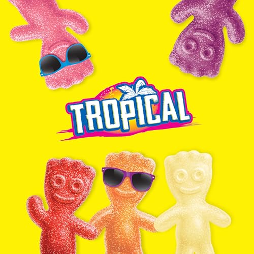 Sour Patch Kids Tropical / 3.5 Oz (Pack of 12) / Assorted Sour Candy