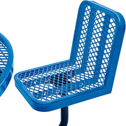 Global Industrial Blue / 98 inches x 98 inches x 32 inches / Industrial Picnic Tables