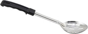 Winco 11" / Slotted / Stainless Steel, Black Cooking Spoons