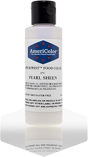 AmeriColor Airbrush Food Coloring, Pearl Sheen AmeriMist, 4.5 Ounce