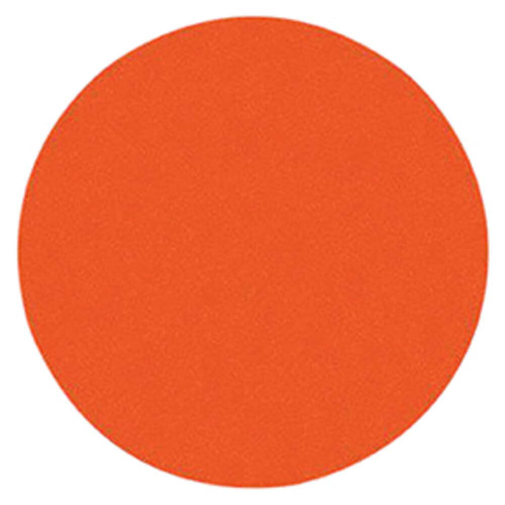 : 3" 180 Grit Dynacut Extreme Orange Film Non Vac Hook Face Disc by Dynabrade – 3"L x 3"W x 0.01"H, Orange, Model 79819