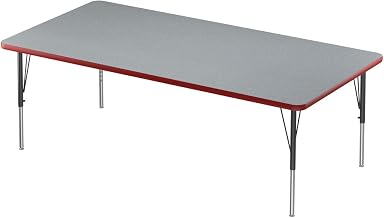Correll Laminate Activity Tables with Gray Granite Finish A3660TF-REC-15-09-35
