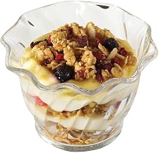 Cambro SRB5152 Swirl Serving Bowl, Plastic, 5 Ounce, SAN, Clear, 24-units