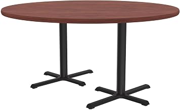 Correll Cafe and Breakroom Table with Mahogany Finish BCT60R-20-09-20