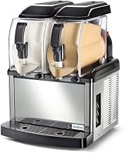 Frozen Drink Machine w/ (2) 1.3-gal. Bowls, 18"W, 115v