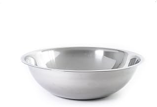Adcraft SBL-16 13 qt Capacity, 17-3/8" OD x 5" Depth, Stainless Steel Mixing Bowl with Mirror Finish