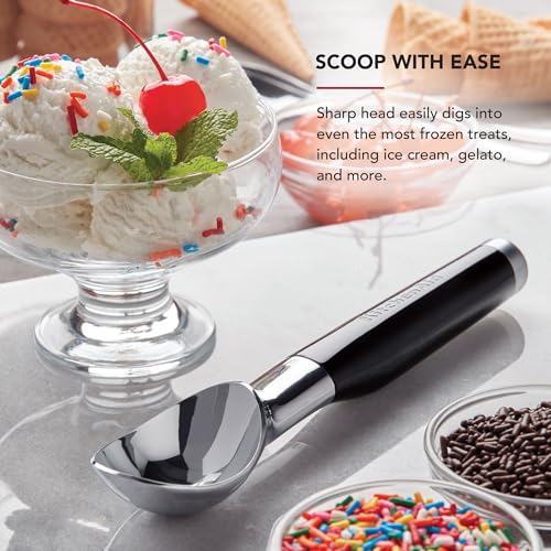 KitchenAid Black / One Size (Pack of 12) / Scoop Ice Cream Scoops