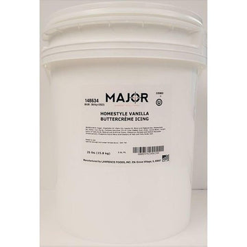Homestyle Vanilla e Icing by Lawrence Foods – 560 ounces