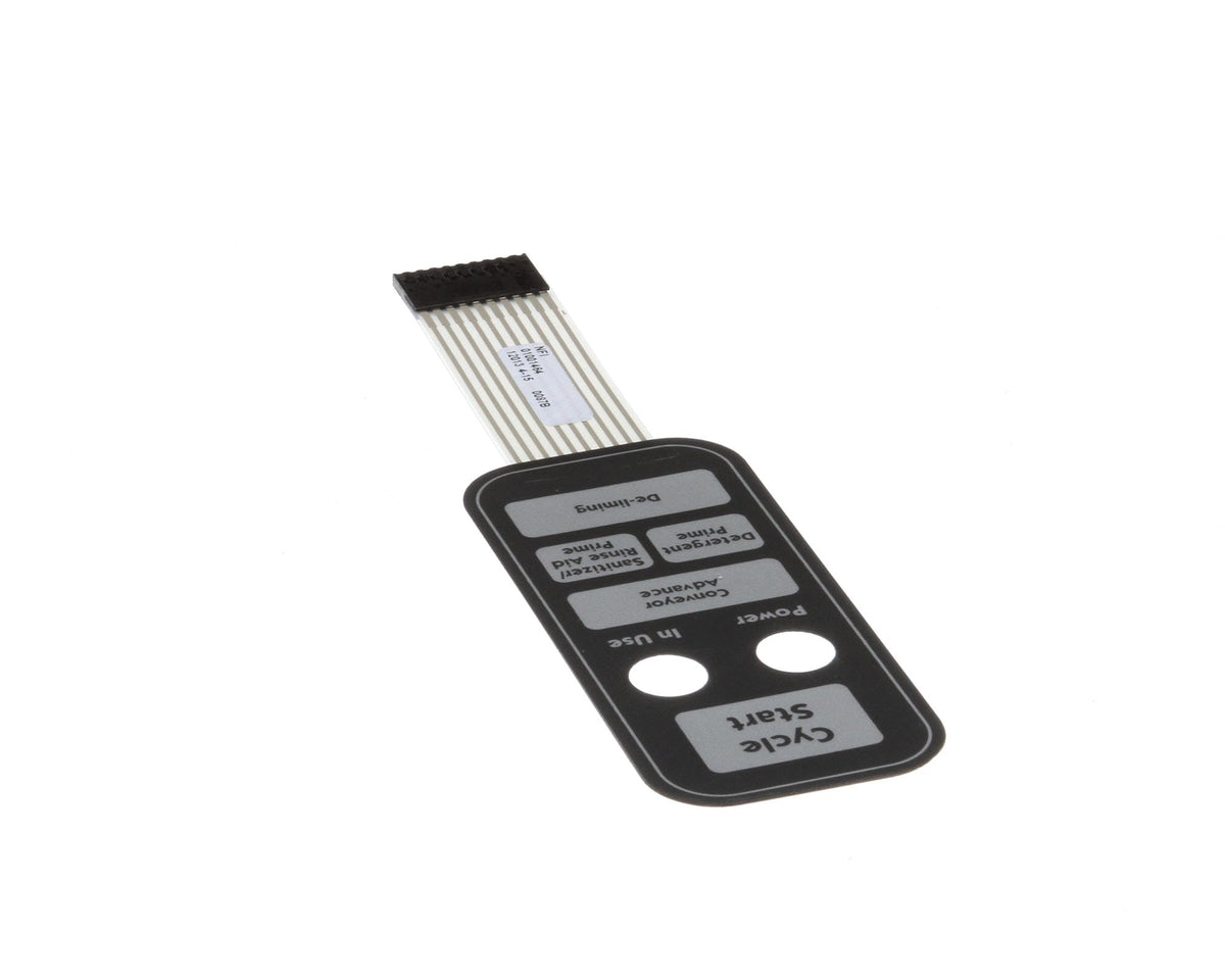 Switch Panel Membrane by Glastender – Metal, Black, Model 01001464