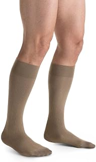 JOBST forMen Casual Compression Socks, 15-20 mmHg, Knee High, Closed Toe
