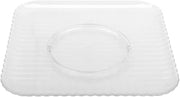 G.E.T. Enterprises HI-2009-CL 12" Square Plate, Clear
