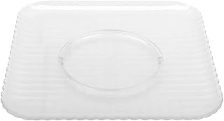 G.E.T. Enterprises HI-2009-CL 12" Square Plate, Clear
