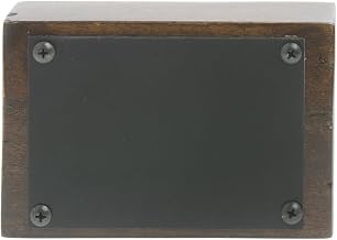 HUBERT Chalkboard Sign Mango Wood Block - 6"L x 1 3/4"W x 4"H