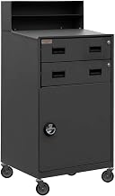 Durham 16 Gauge Steel Mobile Shop Desk, FED-2023-95, 500 lbs Capacity, 20" Length x 23" Width x 51" Height