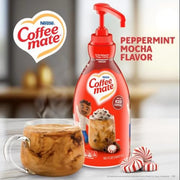 Coffee Mate Pumpkin Spice, Peppermint Mocha, Sweet Original / 50.7 Fl Oz (Pack of 3) / 3 Plant-Based Coffee Creamers