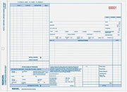 Wholesale CASE of 10 - Rediform Auto Repair Order Forms-Auto Repair Order Form, Speediset,3-Part,50/PK,8-1/2"x11"