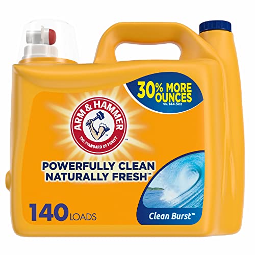 ARM & HAMMER Clean Burst / 189 Fl Oz (Pack of 1) / 1 Liquid Detergent